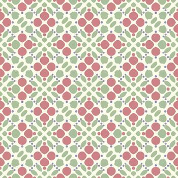 Geometric Pattern With Soft Pastel Colors And Repeating Shapes vector