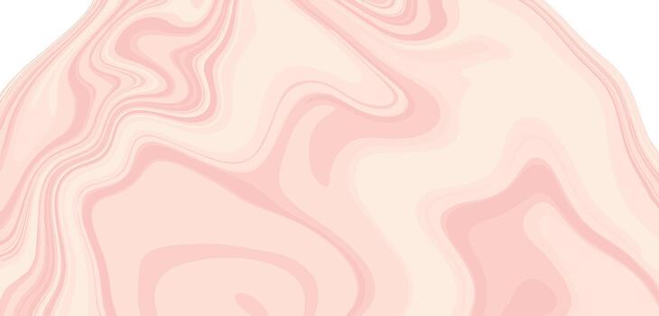 resumen fluido Arte antecedentes con pastel rosado líquido mármol textura y amable ola patrones vector