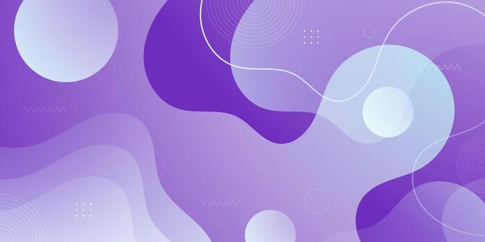 Abstract colorful gradient purple and blue background. Simple wave fluid pattern futuristic concept design. Cool banner element. vector