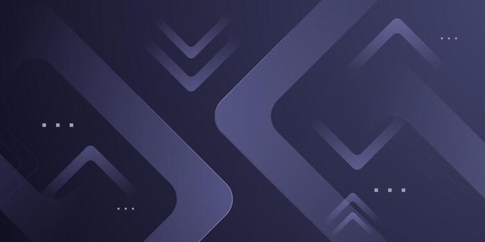 resumen oscuro púrpura antecedentes con superposición rectángulo curva modelo bandera antecedentes. sencillo elegante antecedentes con flecha geométrico elemento concepto vector