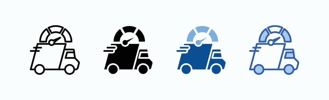 Express icon sheet multiple style vector