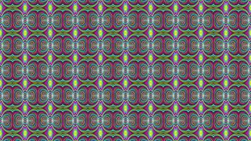 uma colorida padronizar com uma geométrico Projeto video