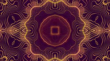 astratto modello con un' circolare design nel il centro video