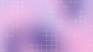 Pink violet gradient background with glowing grid lines forming a modern abstract pattern ideal for valentines day global events and futuristic digital design projects video