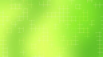 mjuk grön gul lutning bakgrund med lysande vit rutnät rader skapande en rena modern abstrakt design perfekt för vår festival eco projekt eller trogen digital teknologi visuell layout video
