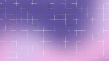 rosa viola pendenza sfondo con pulito geometrico griglia Linee la creazione di un' moderno astratto struttura Perfetto per san valentino giorno design tecnologia o digitale celebrazione progetti video