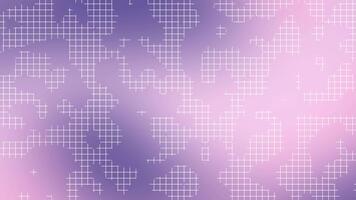 pink violet gradient background with white grid lines forming modern geometric shapes ideal for valentines day celebration cards luxury digital art and elegant web design projects video