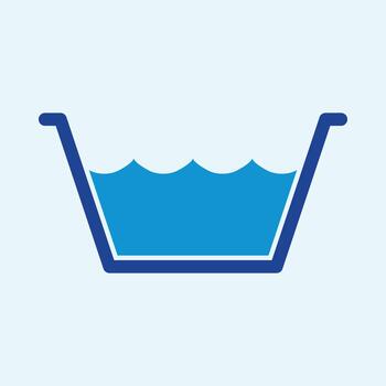 Water in Container smart trendy charming amazing design useful Illustration colorful background vector