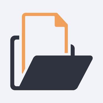 File Manager smart trendy charming amazing design useful Illustration colorful background vector