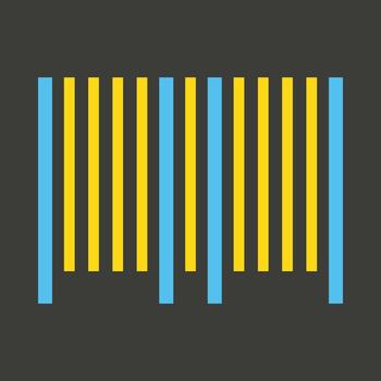 bar código inteligente de moda encantador increíble diseño útil ilustración vistoso antecedentes vector