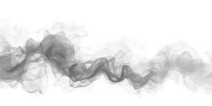 elegante Fumo effetto su un' trasparente sfondo, la creazione di un' senso di mistero e profondità isolato su trasparente sfondo png