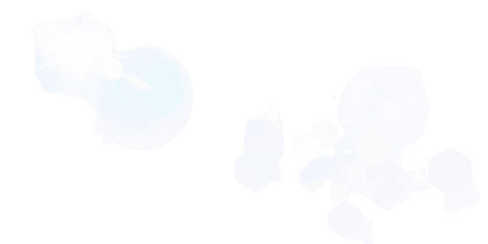 Abstract molecule isolated on transparent background is perfect for science and technology projects png