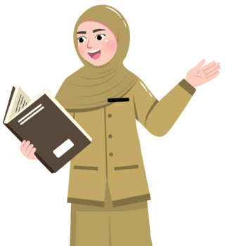 instructor explicando un lección utilizando un libro en clase png