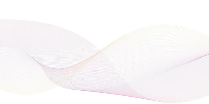 Elegant Abstract Flowing Wave Background with Soft Pastel Lines vector