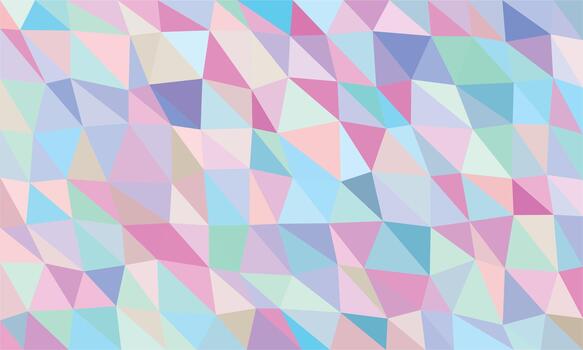 pastel geométrico bajo escuela politécnica antecedentes con triángulo formas y ligero colores vector