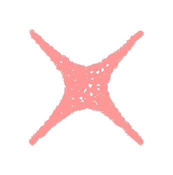 lápiz de color bosquejo Starburst Fuegos artificiales icono con festivo Estallar y magia Chispa - chispear elemento. rosado estrella modelo como celebracion símbolo trae un Escribiendo estilo para fiesta y fiesta concepto, Perfecto para invitación vector