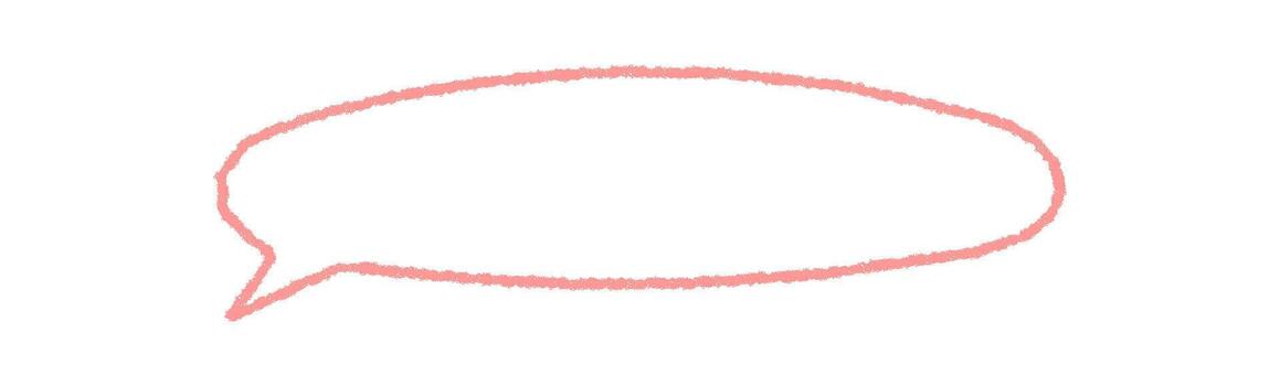 mano dibujado lápiz de color burbuja con orgánico hablar contorno y suave redondo bosquejo. habla rectángulo para conversacion o charla mensaje gráfico, vacío y pastel, ideal para contorno caja de texto o diálogo vector