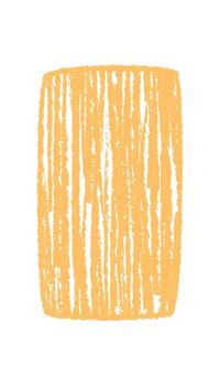 Vertical crayon scribble organic frame in hand drawn rectangle border. Text area fills rough background with unique texture and graphic sketch style. Creative border for modern design concepts. vector