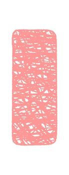 Pink pastel crayon scribble rectangle frame creates an organic patch for text. Scribble background and sketch banner design give a modern quote space with artistic edge and visual appeal. vector