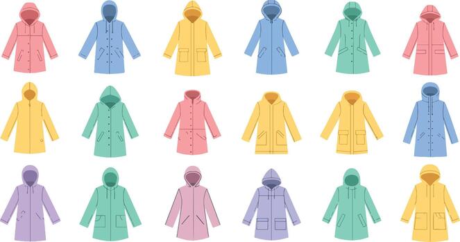 Collection of Colorful School Buses in Various Angles and Styles vector