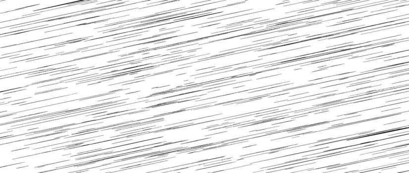 Small scratch seamless texture. Old grunge diagonal brush strokes wallpaper. Distress thin lines surface overlay. Black and white rough slanted stripe backdrop. Weathered pattern background vector