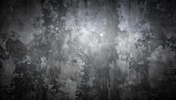 Textured Concrete Wall with Dark Vignette Effect. photo
