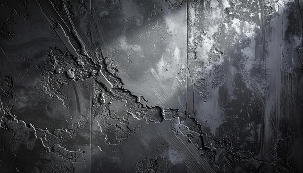 Textured Concrete Wall with Light and Shadow. photo