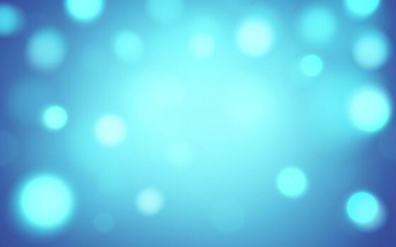 Blue Bokeh Light Background with Soft Glow Effect, Abstract Cool Blur Design for Modern and Minimal Style, Background decoration vector