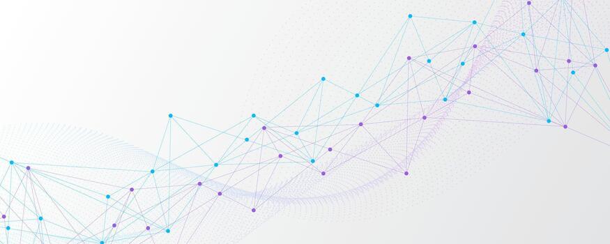 resumen digital red conexión con plexo tecnología futurista antecedentes vector