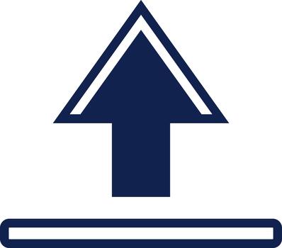 de colores subir flecha interfaz icono vector