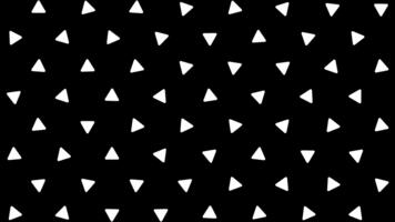 Abstract background with dynamic triangle grid pattern. video