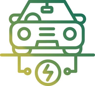 Electricity Interactive UI Design vector