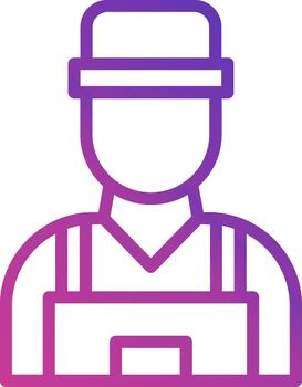 Worker Tech Styled Form vector