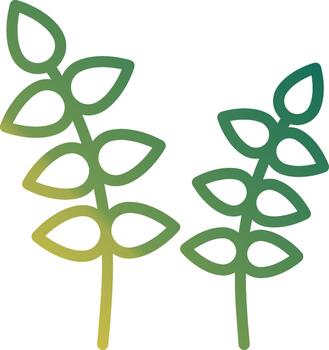 Wheat Digital Tech Element vector