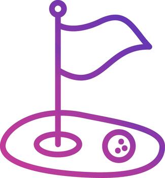 bandera mínimo ui elemento vector