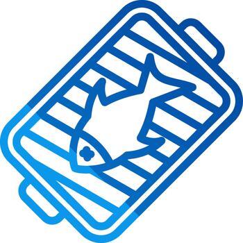 pescado mínimo ui elemento vector