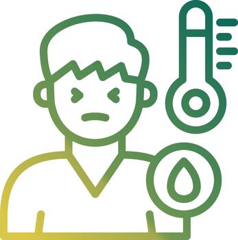 enfermo 3d interfaz forma vector