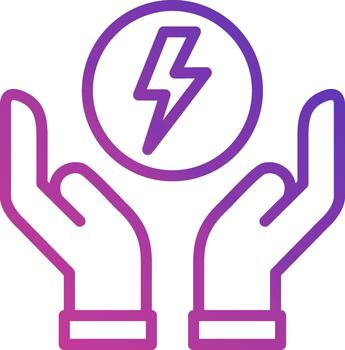 Save Energy Vivid App Element vector