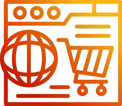 global red apagado color diseño vector