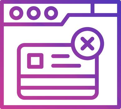 Payment Authentication Digital Outline Piece vector