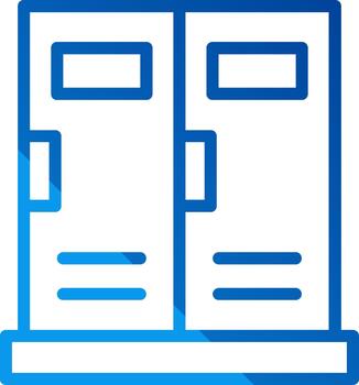 Locker Sharp Edge Visual vector