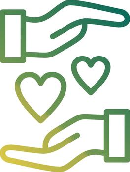 Protect Neon UI Symbol vector