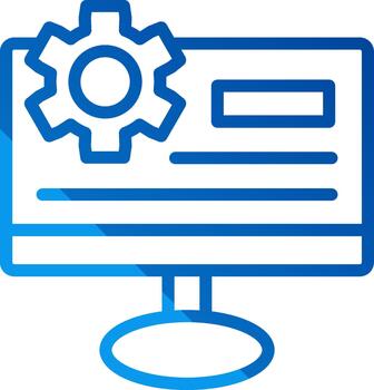 Monitor User Interface Mark vector