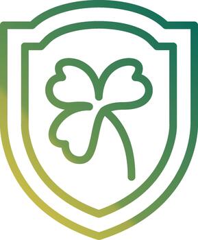 Shield Custom Line Element vector