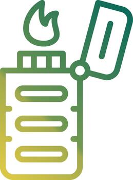 encendedor mínimo ui elemento vector