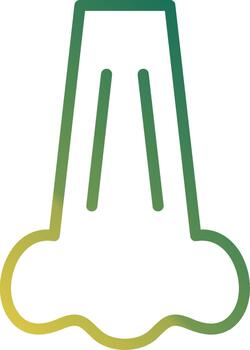 Nose Futuristic UI Mark vector