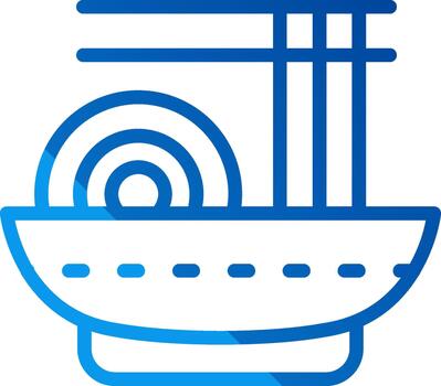 Udon Futuristic UI Mark vector