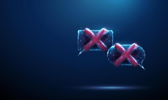 Digital communication error symbols vector