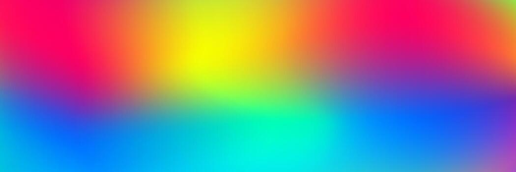 horizontal abstract neon holographic texture design for pattern and background. vector