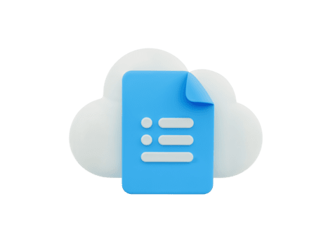 digitale documenti sicuro Conservazione su nube calcolo con moderno estetico design png